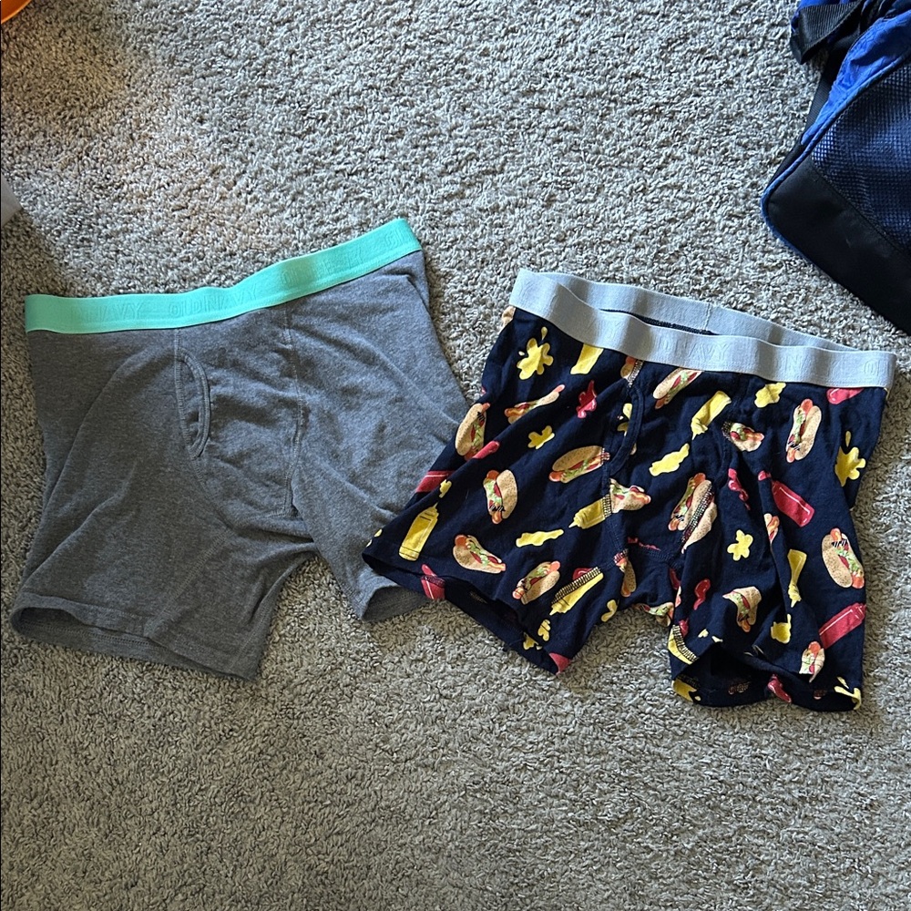 Old Navy Men's Boxer Briefs - Charcoal Gray